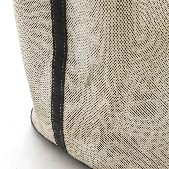 Hermes Hermes Garden Party PM Canvas Leather Tote Bag Canvas Tote Bag - Picture 4 of 8